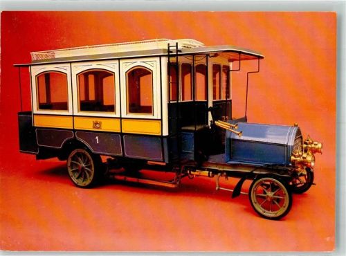 W6000 Frankfurt am Main 1. bayerischer Postomnibus Bad Tlz-Lengries 1905 Bundespostmuseum Postbus
