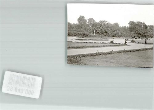Berge Schloss Park Foto Original aus Archiv eines Ansichtskartenverlags