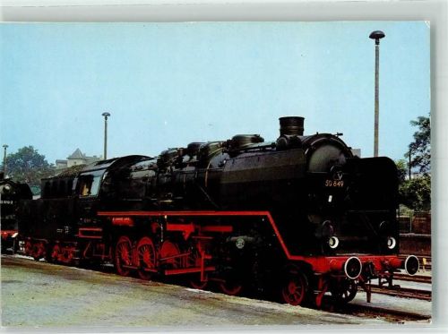 DR- Betriebsnr. 50 849 Lokomotive Muldenthal Informationskarte