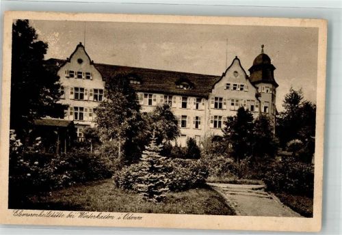 Winterkasten 1931 Sanatorium Eleonorenheilstätte