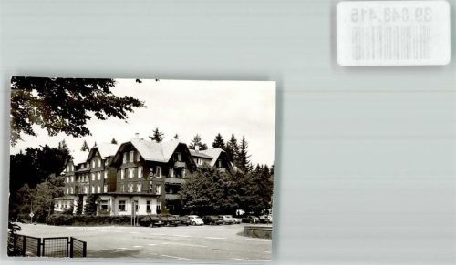 Sand Hotel VW Käfer Oldtimer Ort handschriftlich Foto Original aus Archiv eines Ansichtskartenverlags