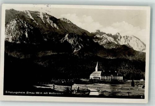 Elmau 1929 Pension Erholungsheim