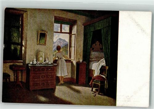Morgenstunde G. Hirth`s Verlag Jugend-Postkarte Serie XI 4