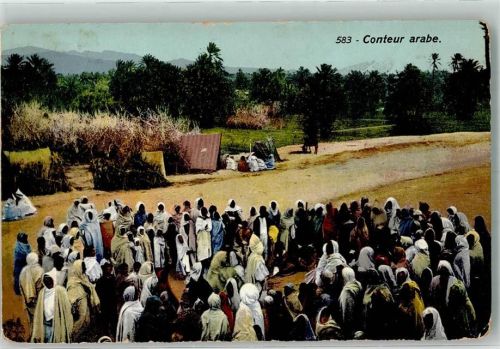 1917 Nr. 583 Conteur arabe Geschichten-Erzähler Editeur Lehnert & Landrock