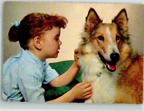 1967 Freundschaft Kind und Hund