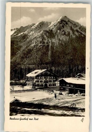 Neuhaus 1936 Gasthaus zur Post