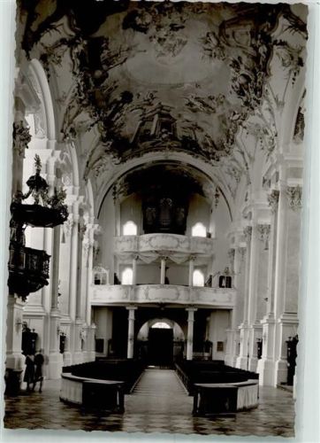 Altenmarkt Empore und Kirchenorgel in der Kirche St. Margareta Foto Original aus Archiv eines Ansichtskartenverlags Ort handschriftlich