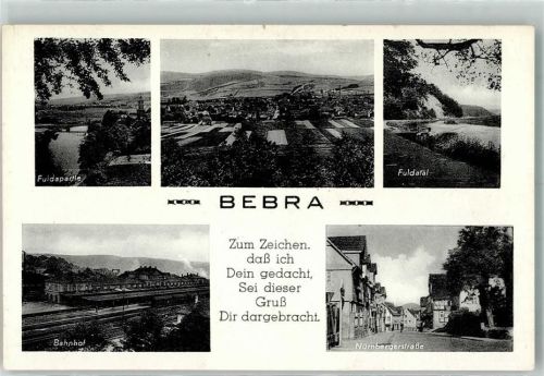 Bebra Bahnhof Nürnberger Straße Fuldatal