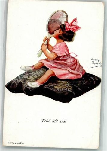 1921 Küssen Kind Früh übt sich A. V. No. 611