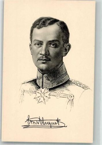 Herzog Ernst Auigust Faksimile Unterschrift Verlag Stengel Nr. 49162