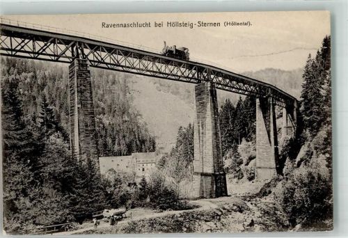 Höllental Ravennaschlucht bei Höllsteig-Sternen Lokomotive