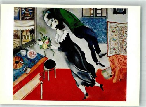 New York City Der Geburtstag Fingerle-Karte 6556 im Museum of Modern Art