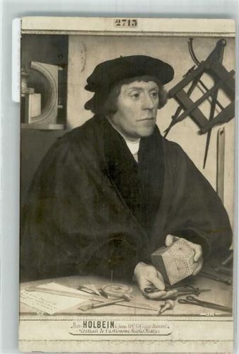 sign. Holbein, Hans Der Astronom Nicolas Kratzer
