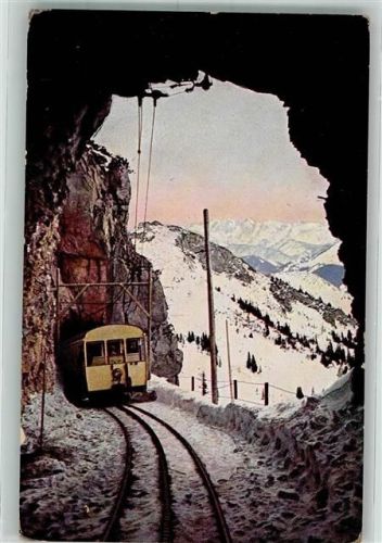 Brannenburg 1916 Wendelsteinbahn Hüttenstempel