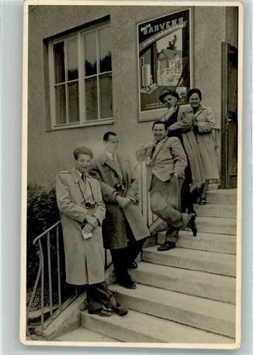1956 Touristen oder Presse