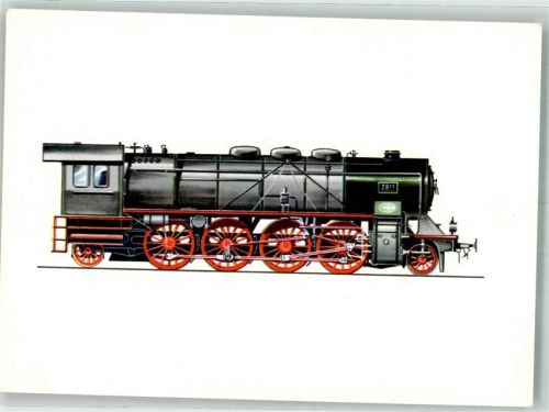 Personzug Lokomotive Baureihe 39 sign. Swoboda