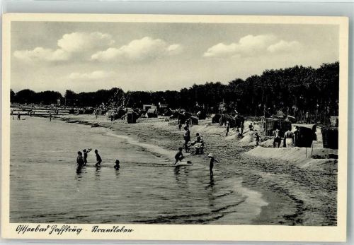 Haffkrug Strandleben Verlag Julius Simonsen Nr. 6640