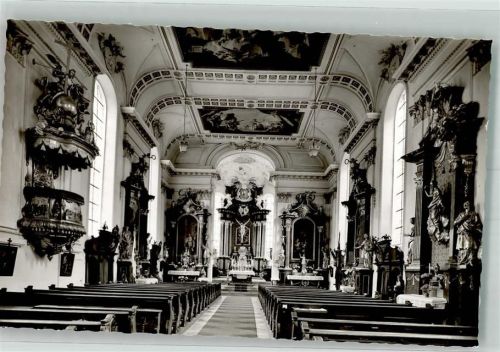 Wiesensteig Inneres der Stadtpfarrkirche