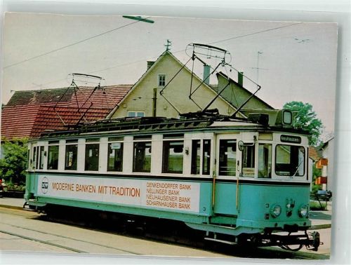 Eßlingen 1996 Straßenbahn Treibwagen Nr. 3