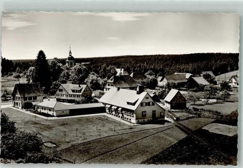 72290 W7298 Schömberg , Kr Freudenstadt Foto AK Gasthaus Sonne