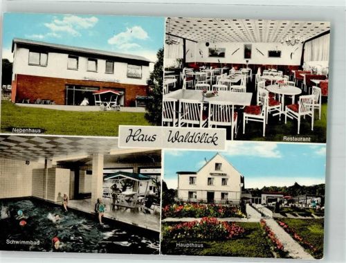 Schönbach Gasthaus Pension Waldblick Schwimmbad