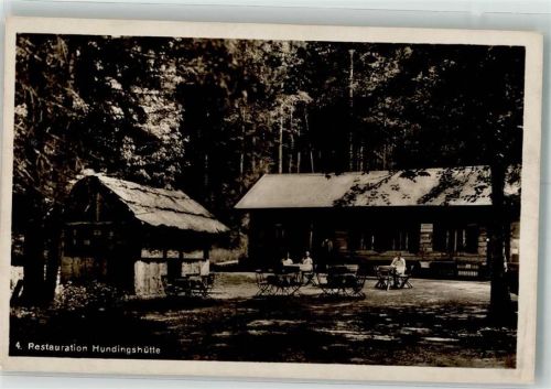 Linderhof Gasthaus Hundignshütte Hüttenstempel
