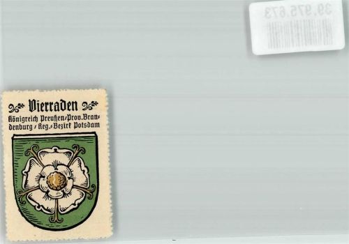 Vierraden Wappenmarke Kaffee Hag Nr. 197