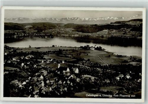 Öhningen 1936 Fliegeraufnahme