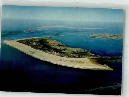 Amrum - Fliegeraufnahme der Insel mit Föhr und Sylt