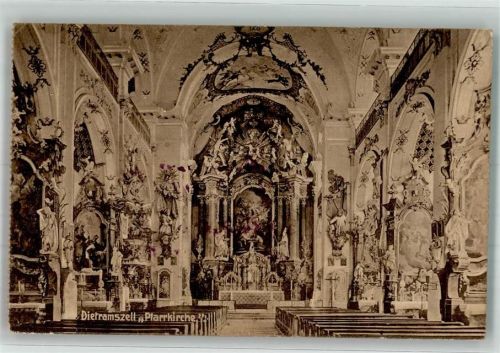 Dietramszell 1916 Pfarrkirche