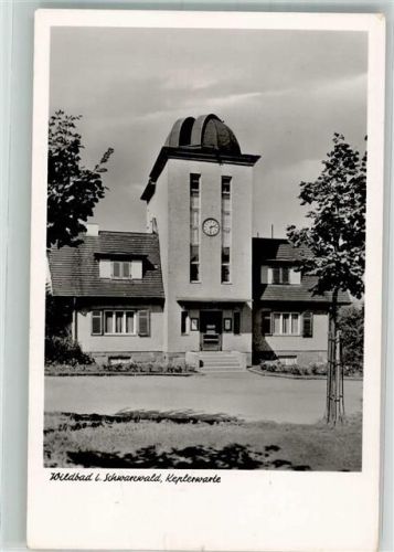 Bad Wildbad Kepler-Sternwarte Notopfermarke