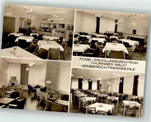 Großbreitenbach 1970 Gasthaus Pension FDGB Thüringer Wald