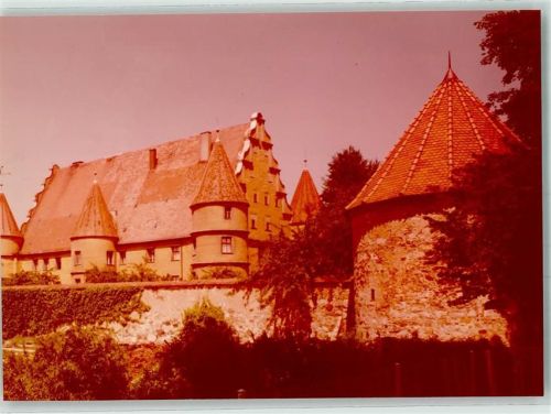 Vohenstrauß Schloss Friedrichsburg Ort handschriftlich Foto Original aus Archiv eines Ansichtskartenverlags