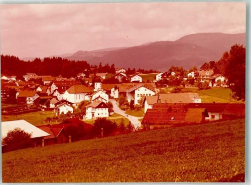 Langdorf Ort handschriftlich Foto Original aus Archiv eines Ansichtskartenverlags