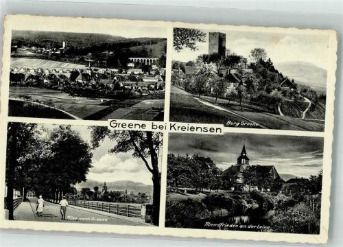 Greene St. Martin Kirche Burg Greene Luhetal-Viadukt Allee Verlag Thoericht 15007
