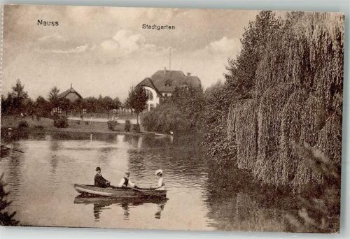 Neuss StadtgartenRuderboot