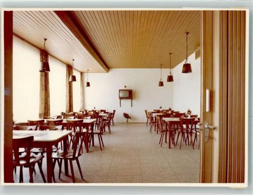 Bad Abbach Gastraum Fernseher Ort handschriftlich Foto Original aus Archiv eines Ansichtskartenverlags