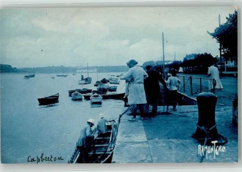 Capbreton Hafen Fischer