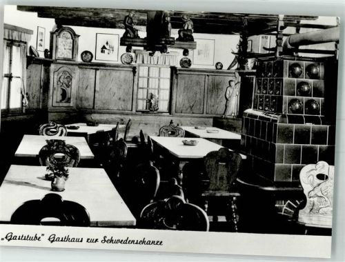 Rohrhardsberg Gasthaus zur Schwedenschanze Gaststube