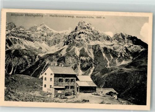 Kemptner Hütte Berghütte am Heilbronner Weg Fotograf Heimhuber