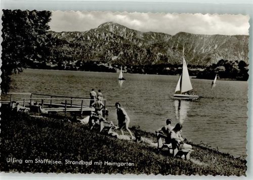 Uffing Strandbad mit Heimgarten