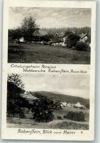 Rabenstein 1923 Erholungsheim Pension Waldesruhe