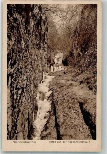 Niederlahnstein 1918 Aus der Ruppertsklamm