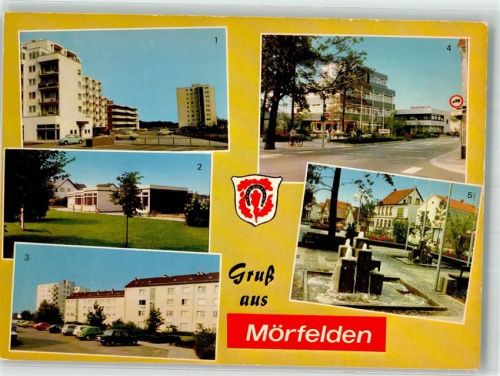 Mörfelden Cranachstraße Gundhofstraße Rathausplatz Kindergarten Rathaus