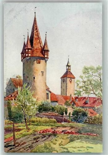 Lindau sign. J. Marschall Diebsturm Bodenseeverlag Nr. 588