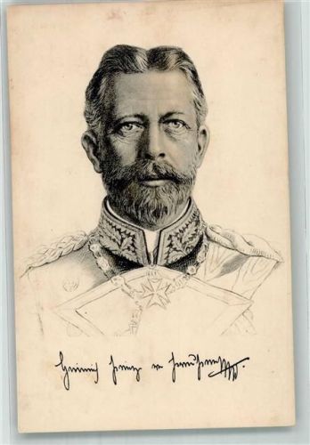 Prinz Heinrich v. Preußen Faksimile Stengel u. Co. Nr. 49124 Serie 89
