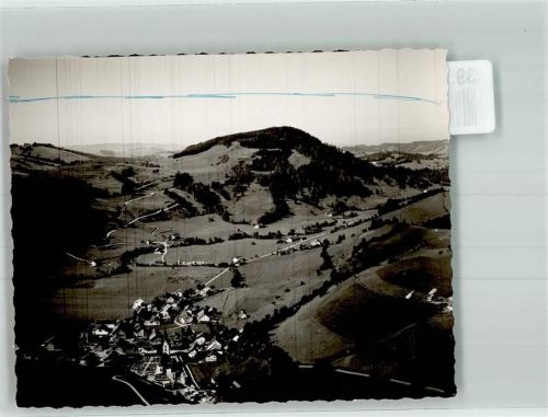 87547 W8979 Missen-Wilhams FOTO KEINE AK Fliegeraufnahme Ort handschriftlich Foto Original aus Archiv eines Ansichtskartenverlags