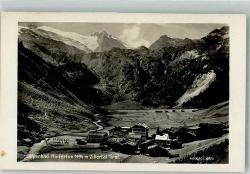 Hintertux Hüttenstempel Foto Monopol