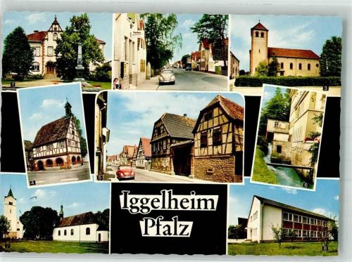 67459 W6737 Böhl-Iggelheim - Schule Buschgasse Kindergarten Luitpoldstraße