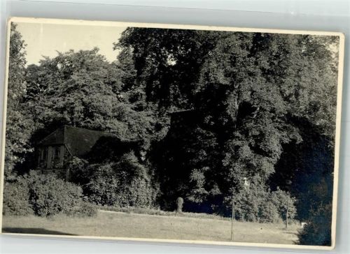 Gerswalde 1940 Verschwiegenes Haus in einer Parklandschaft Ort handschriftlich